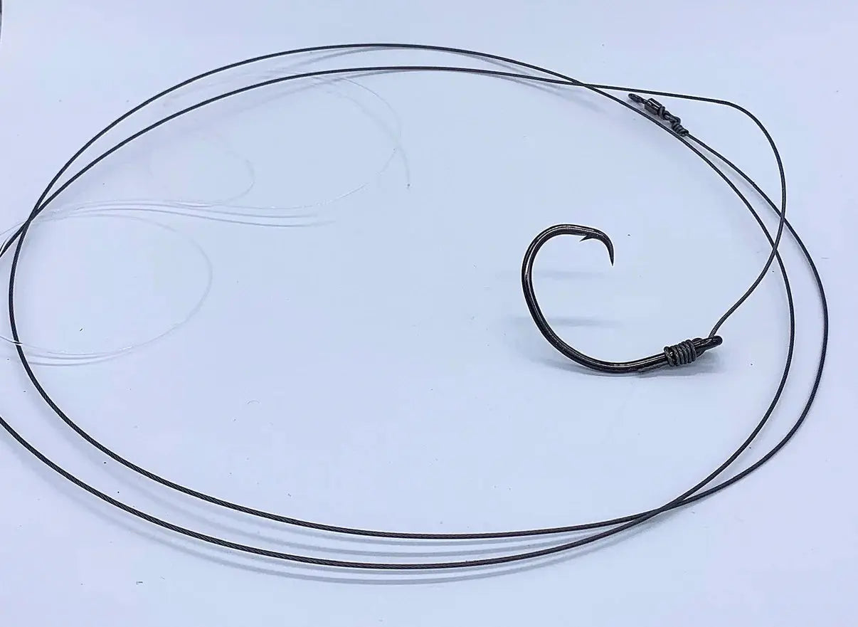 KFA pro-tied drone trace - 250lb carbon coated wire KFA