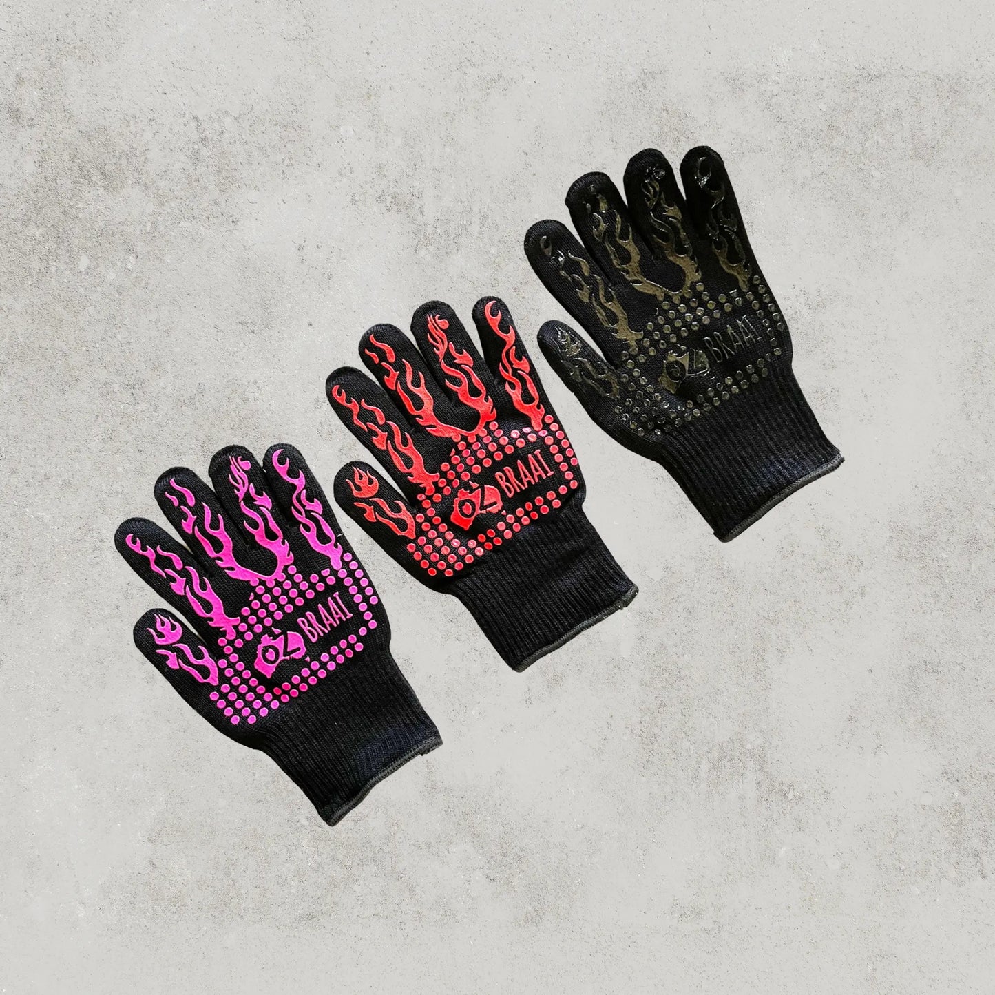 Oz Braai Grill Extreme Heat Gloves (Pair) OZ BRAAI