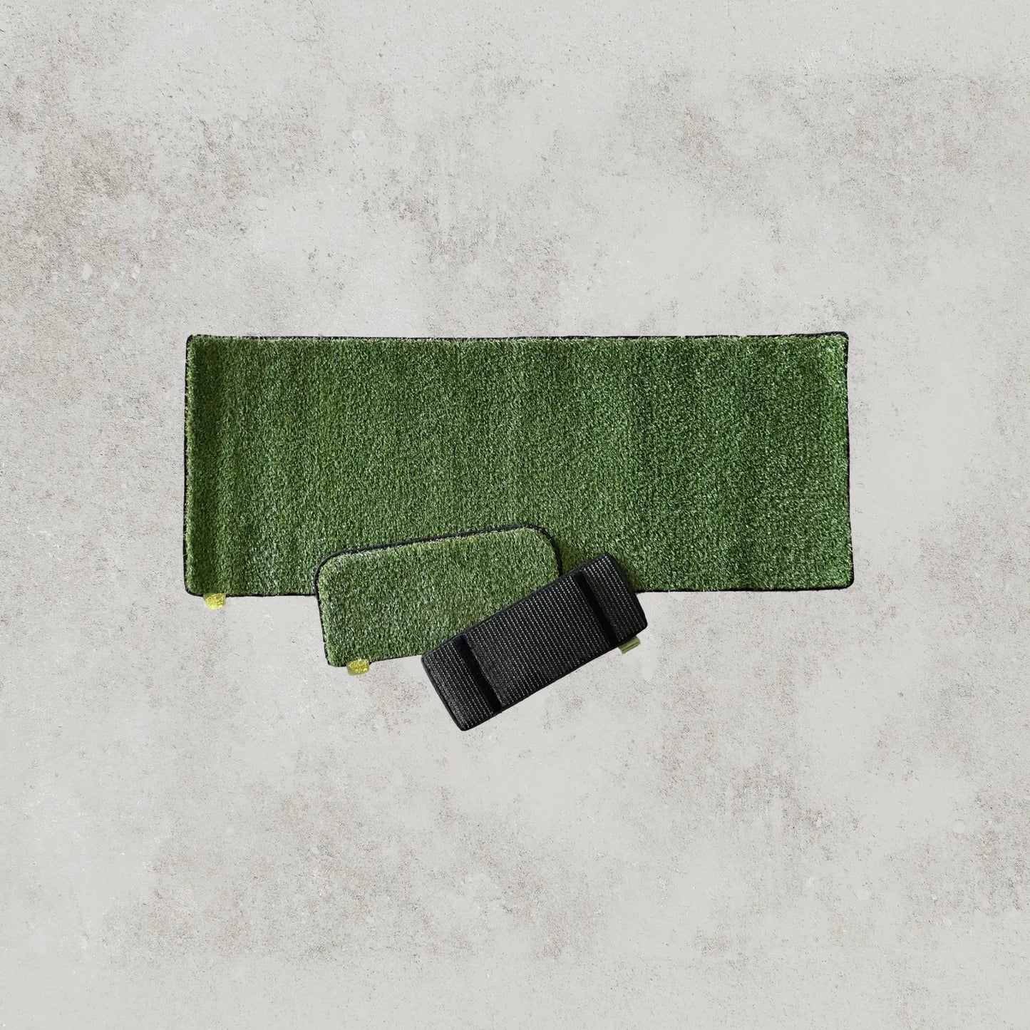 TRAVELLING TRIO - GREEN TIDY TURF MATS