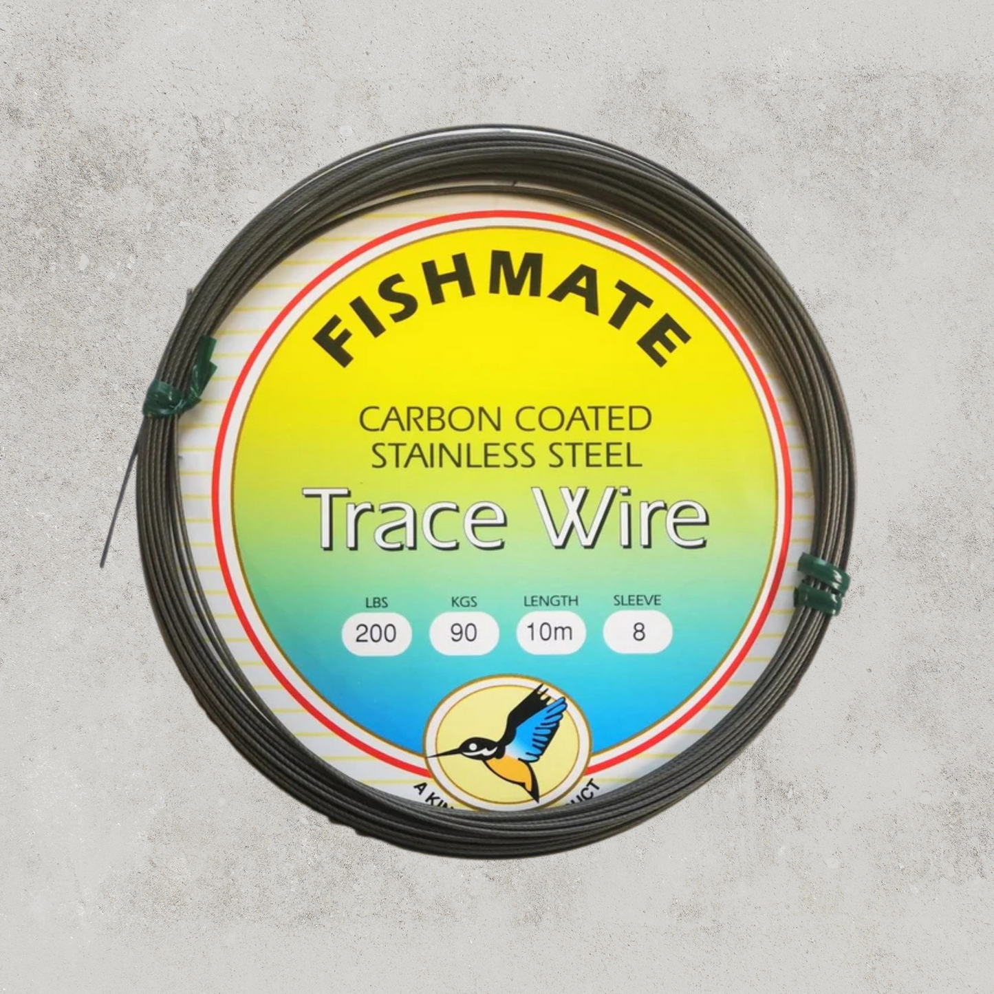 Fish Mate carbon coated wire 10m 40lb