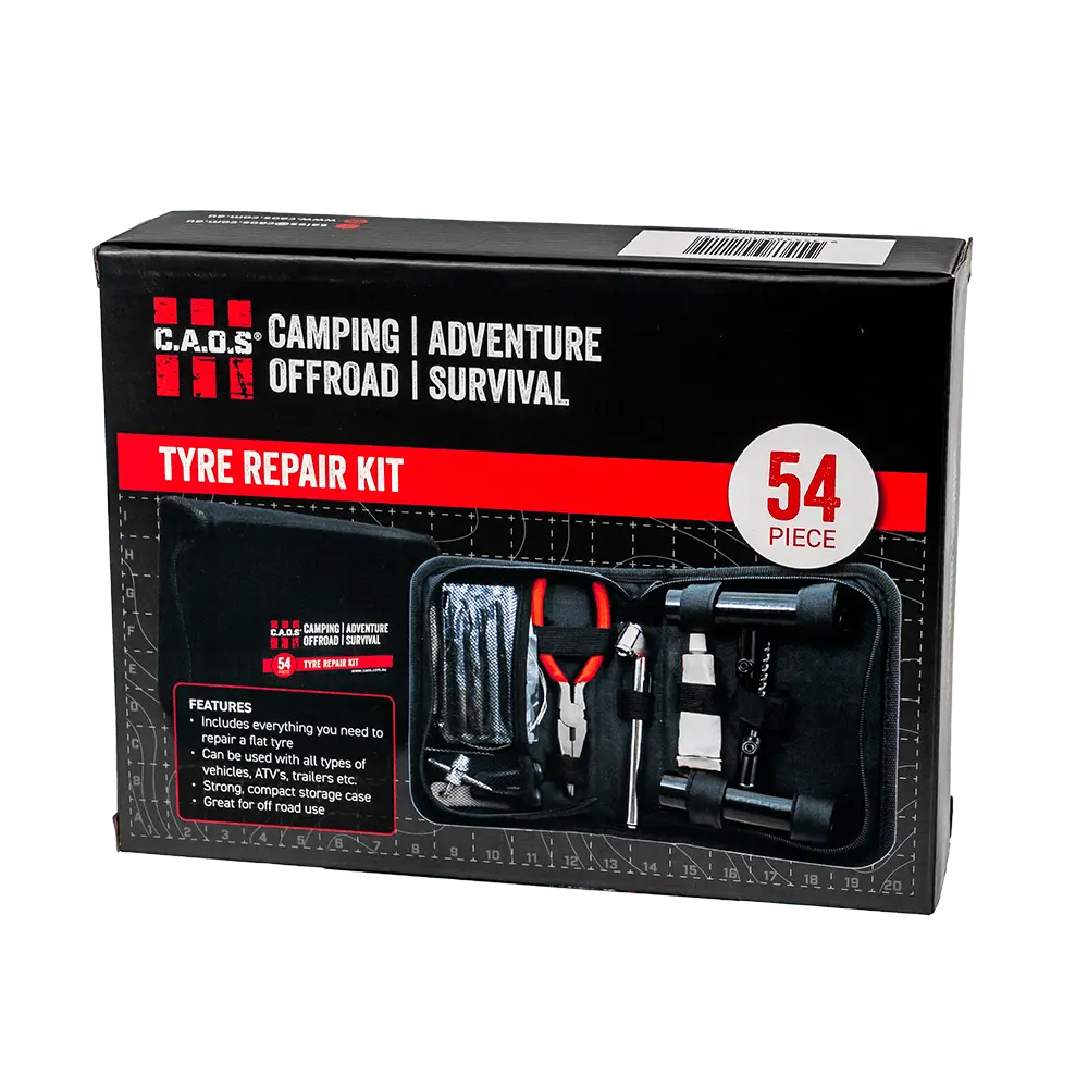 CAOS Tyre Repair Kit 54pc (Soft Case) CAOS RECOVERY
