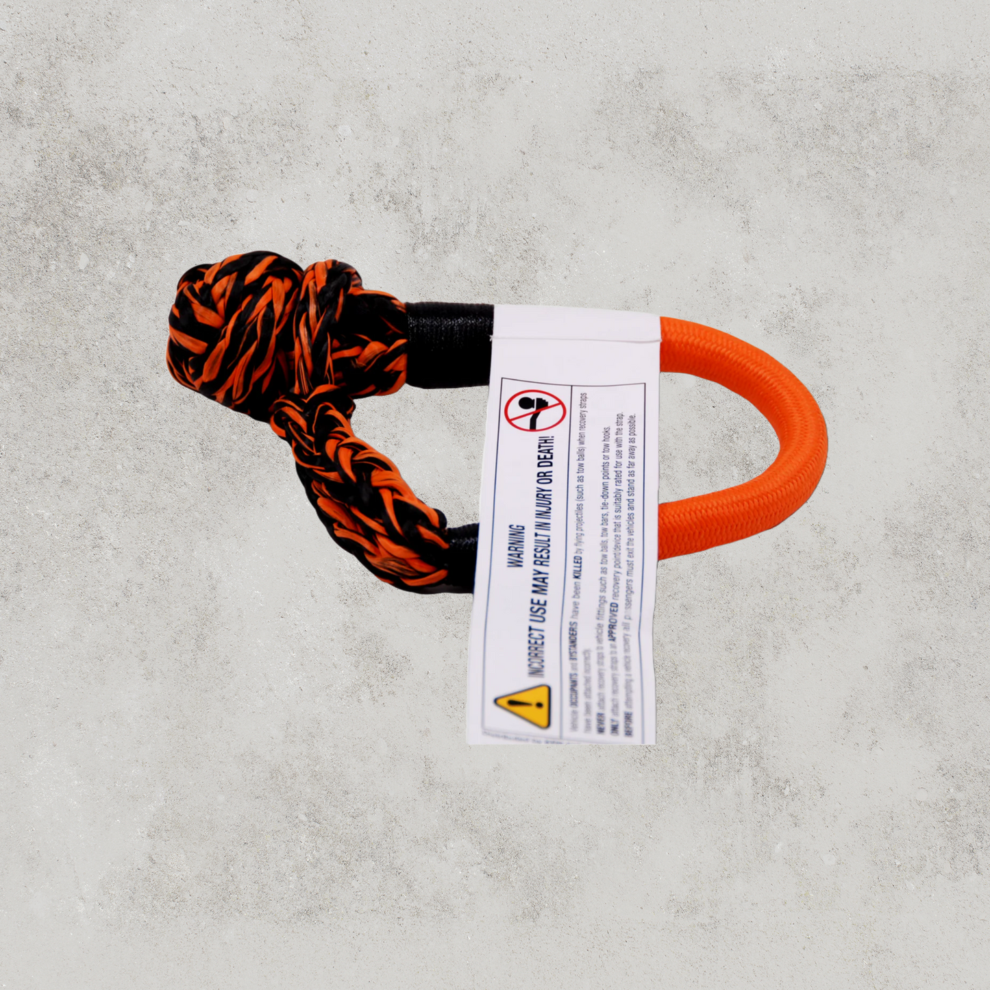 Carbon Monkey Fist 15T Synthetic Soft Shackle - Orange