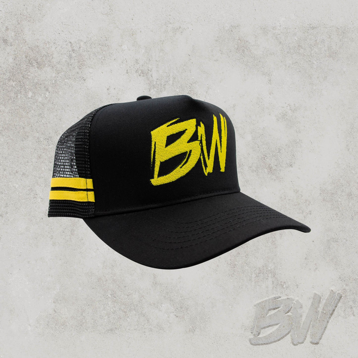 Bushwakka Cap – Trucker Mesh - Black