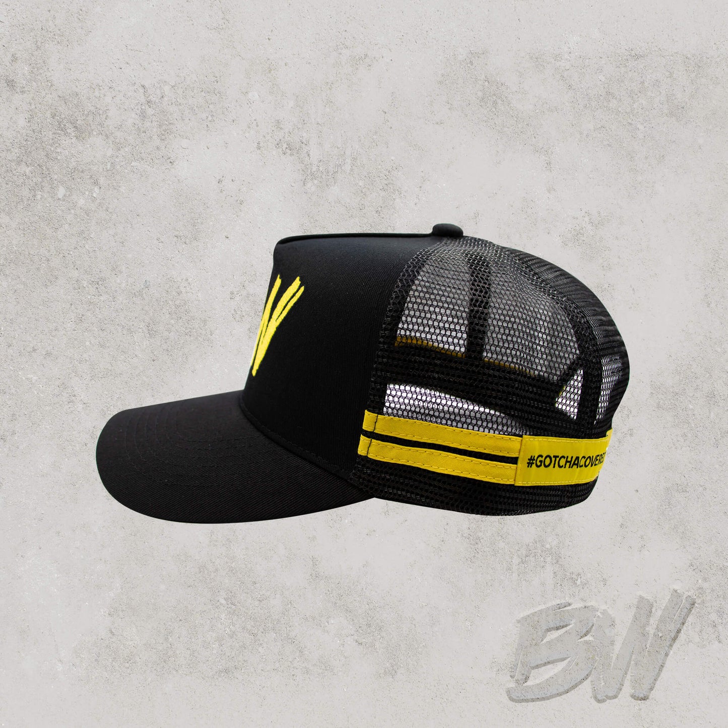 Bushwakka Cap – Trucker Mesh - Black