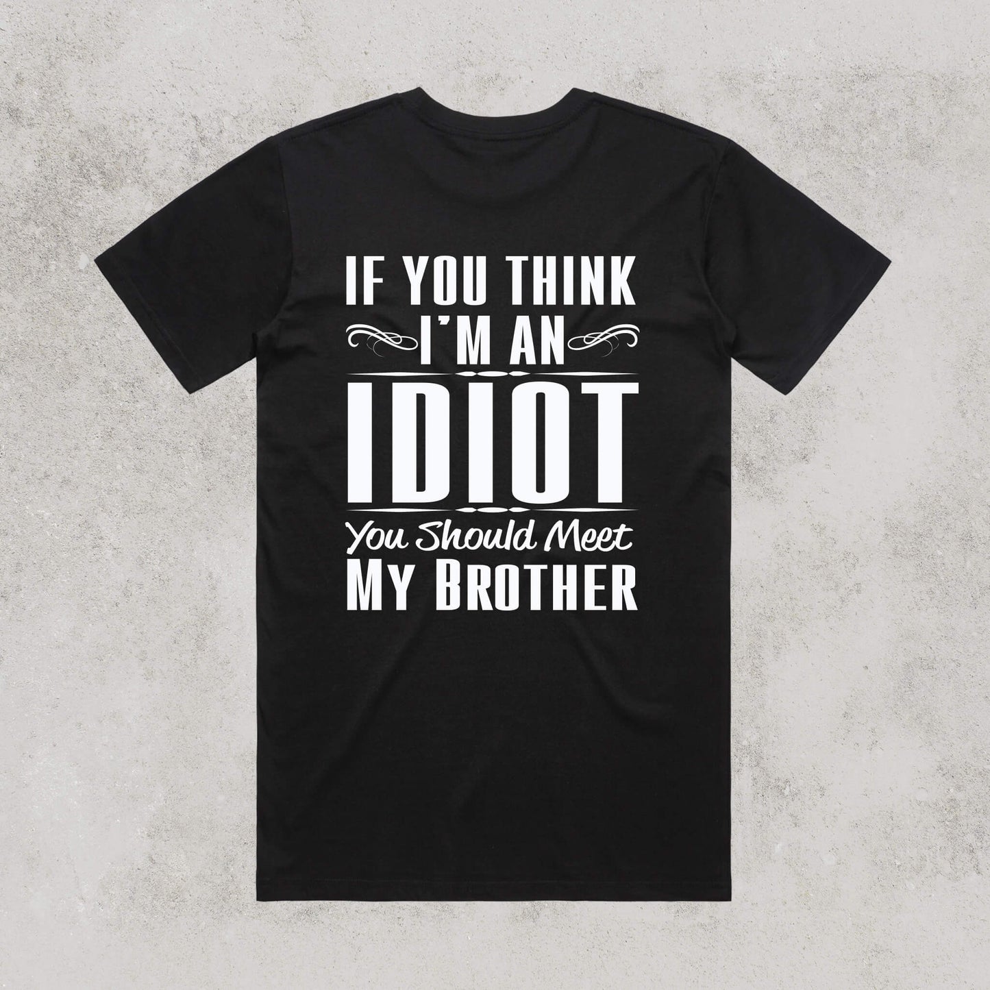 Idiot Brother Adventure Tee by No Lanes β Regular Fit 100% Cotton T-Shirt for Off-Road, 4WD & Outdoor Enthusiasts