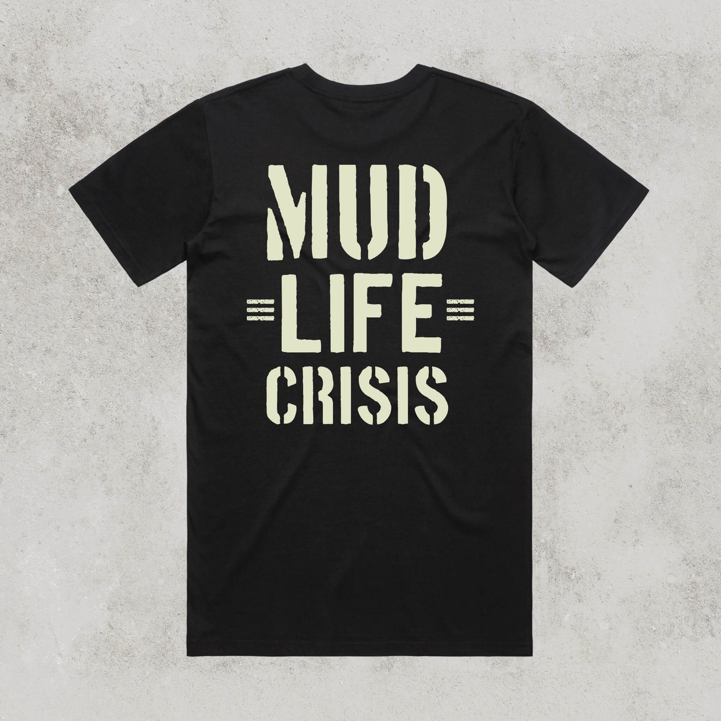 Mud Life Crisis Adventure Tee – Regular Fit 100% Cotton T-Shirt for Off-Road, 4WD & Outdoor Enthusiasts
