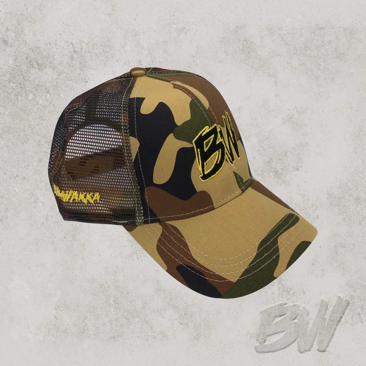 Bushwakka Mesh Cap - Camo BUSHWAKKA ADVENTURE GEAR