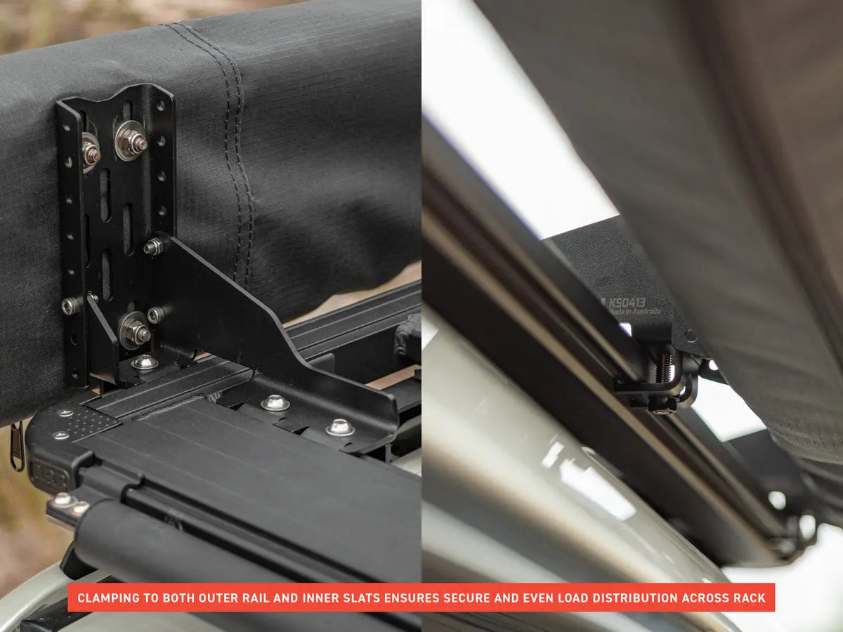 Universal 270 Degree Awning Bracket Set to suit ARB BASE Rack KAON