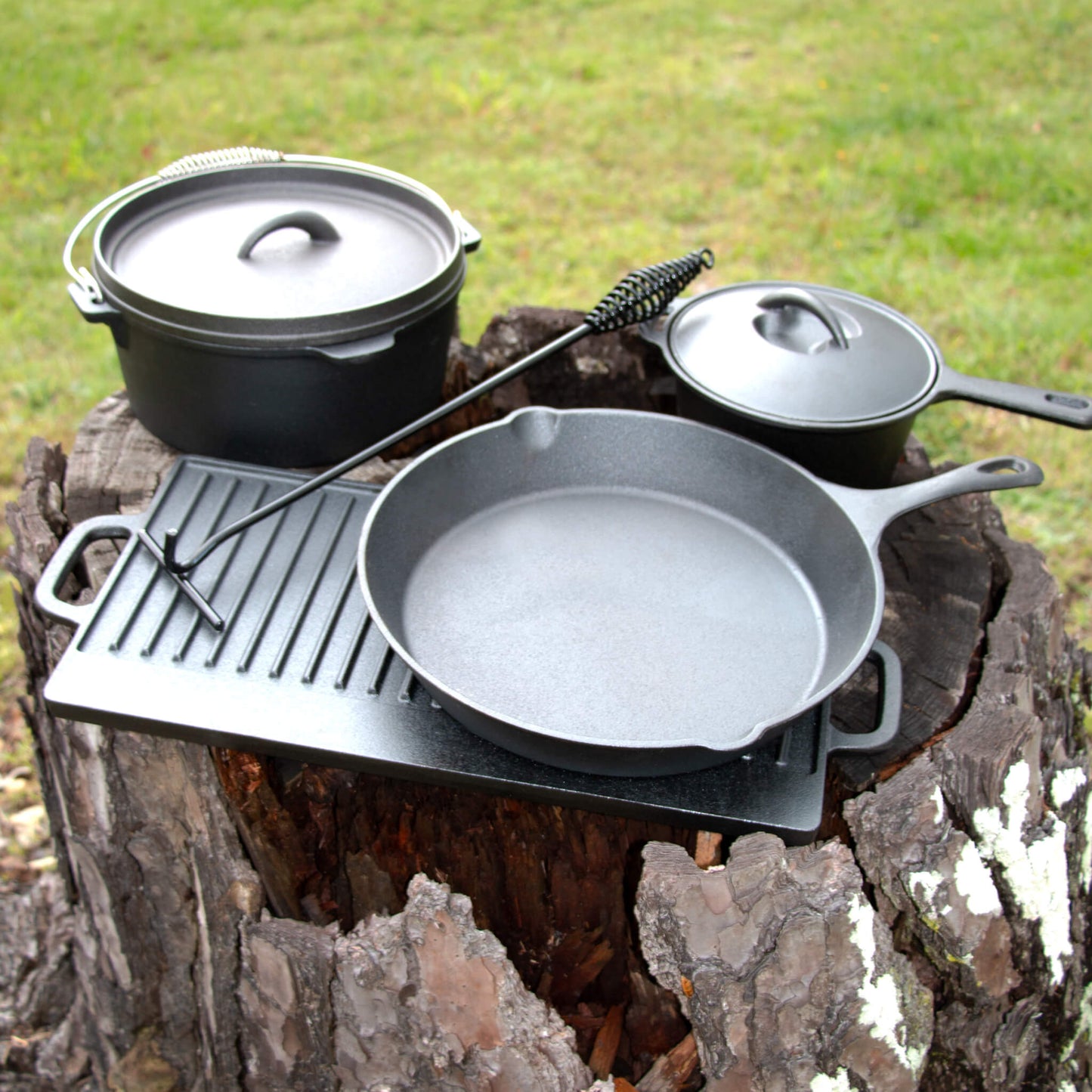 Cast Iron Cookware Set
