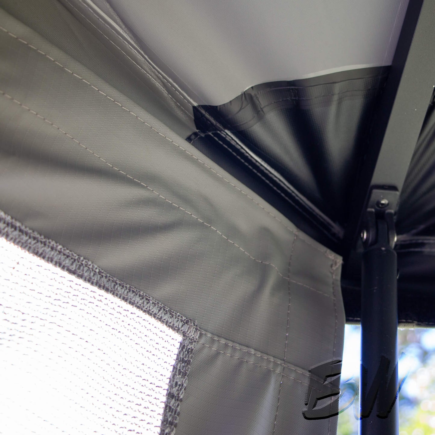 MEG Camper Awning Single Shade Cloth Wall 2200mm Drop