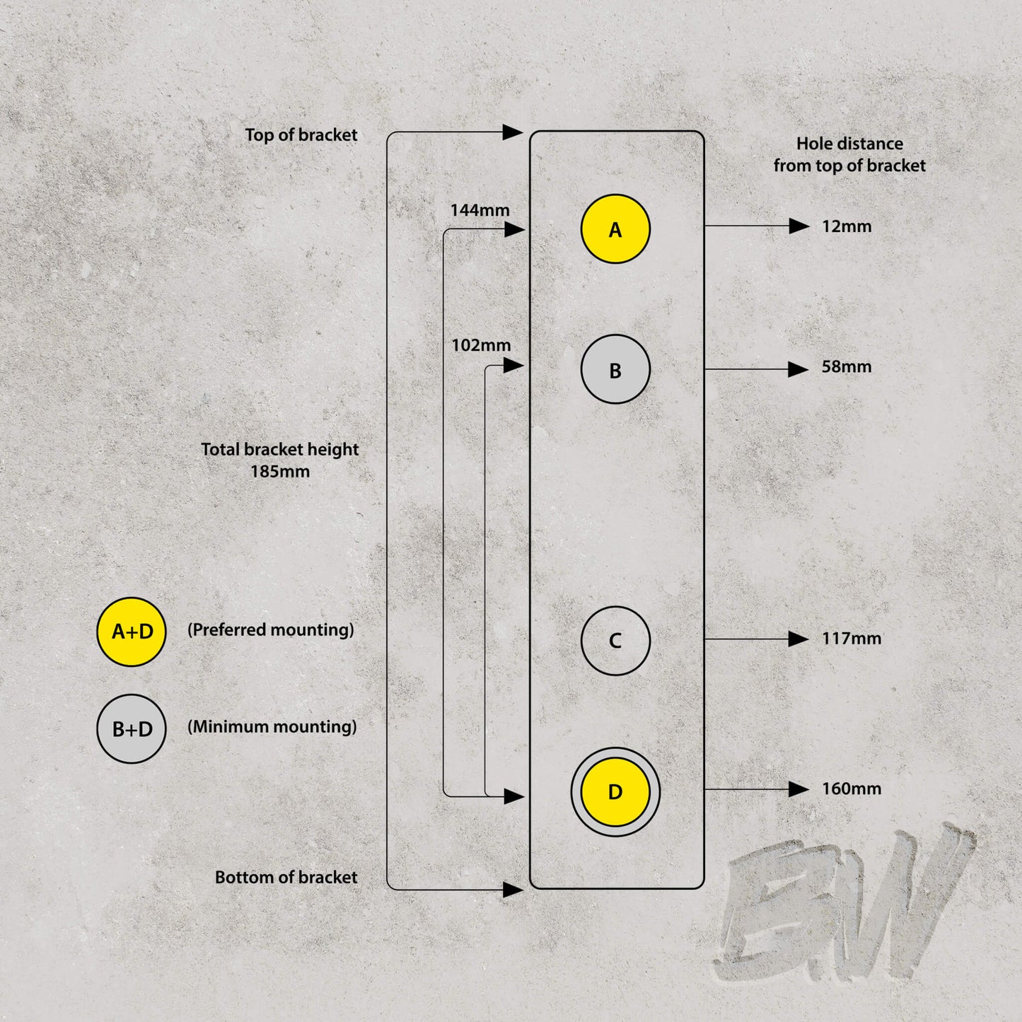 Standard L-Bracket - Single