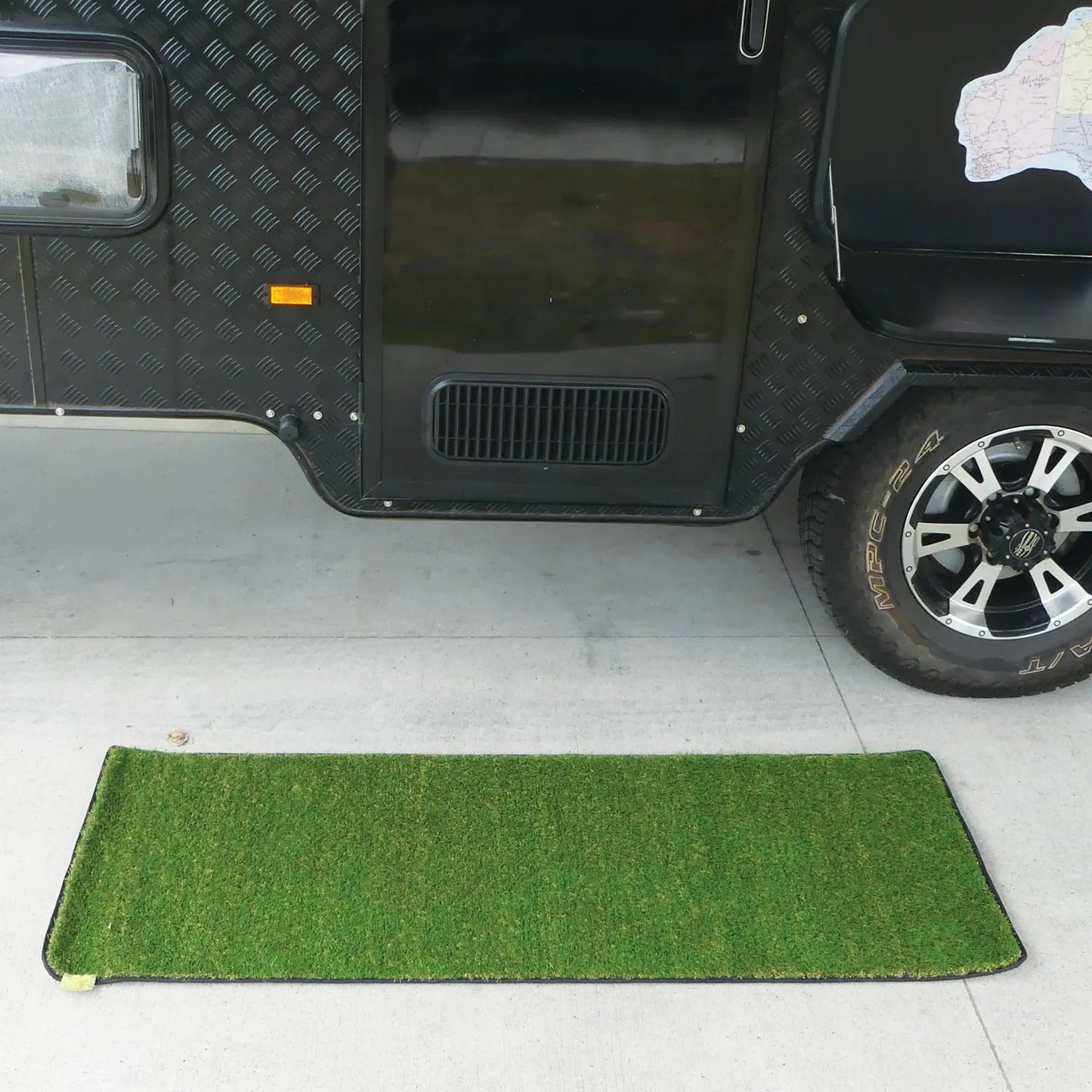 TELL HIM HE'S DREAMING MAT - GREEN TIDY TURF MATS