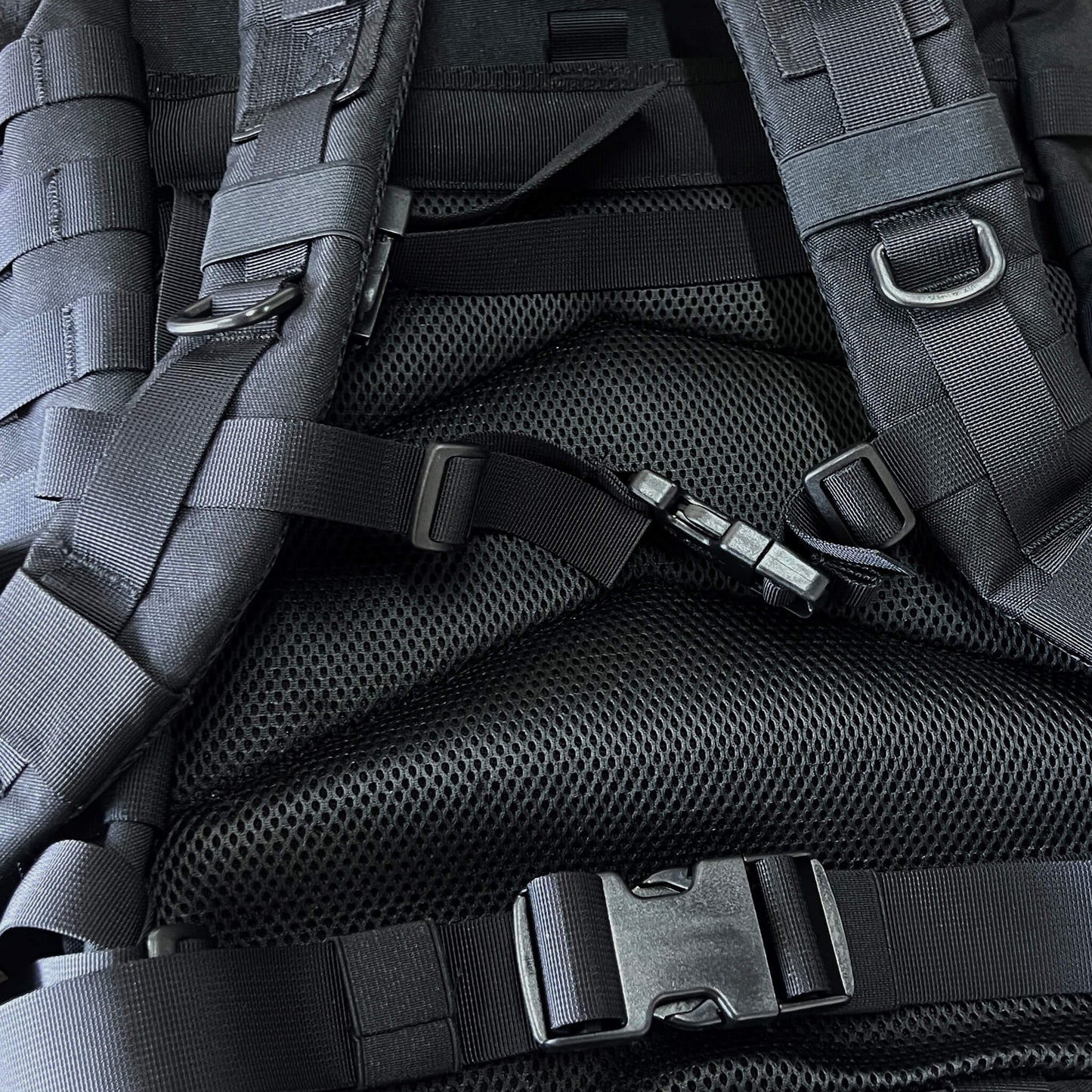 Tactical Backpack with Quick-Attach Patches