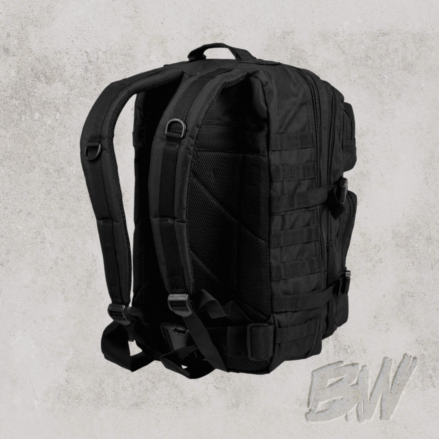 Tactical Backpack with Quick-Attach Patches