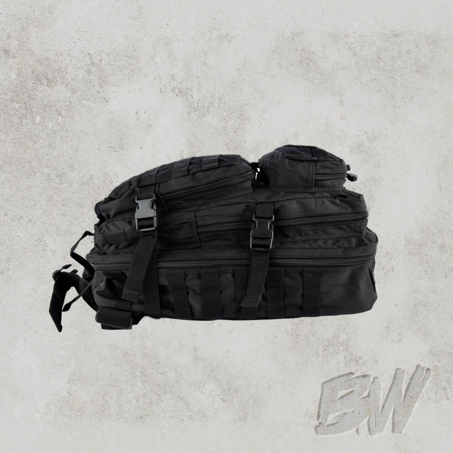 Tactical Backpack with Quick-Attach Patches