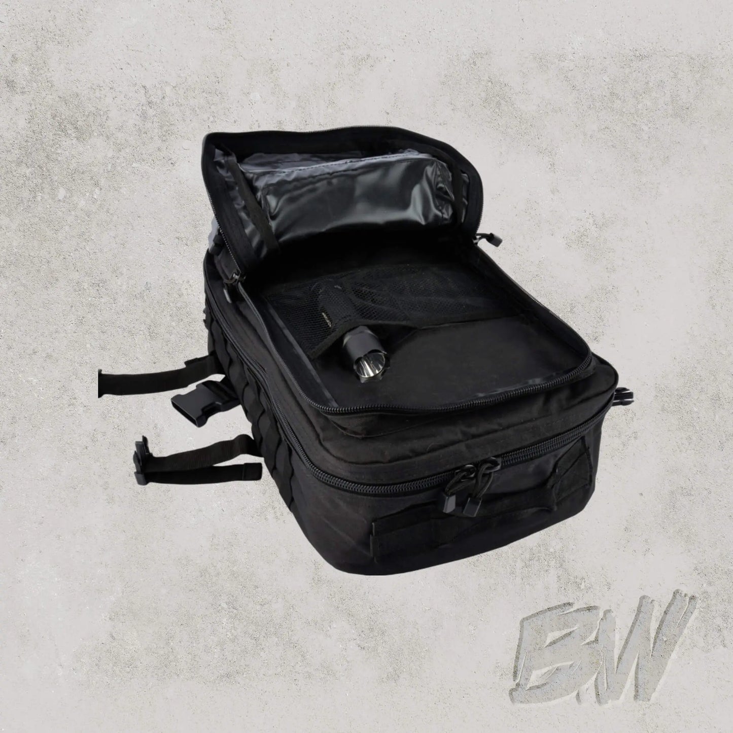 Tactical Backpack with Quick-Attach Patches BUSHWAKKA ADVENTURE GEAR