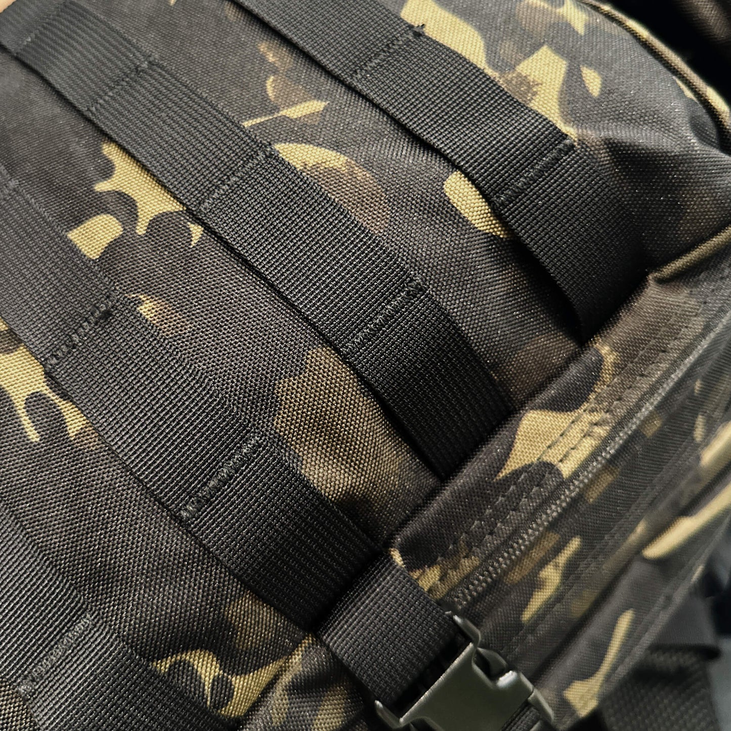 Tactical Backpack with Quick-Attach Patches
