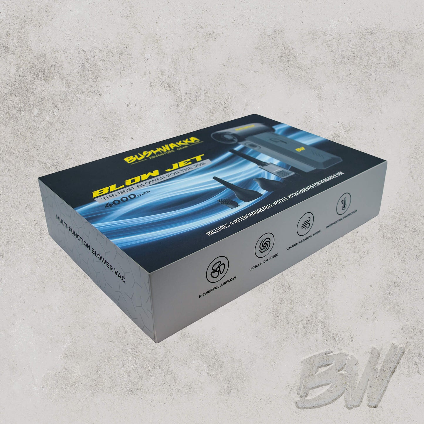 Bushwakka Blow Jet – Portable Handheld Blower and Vacuum Cleaner