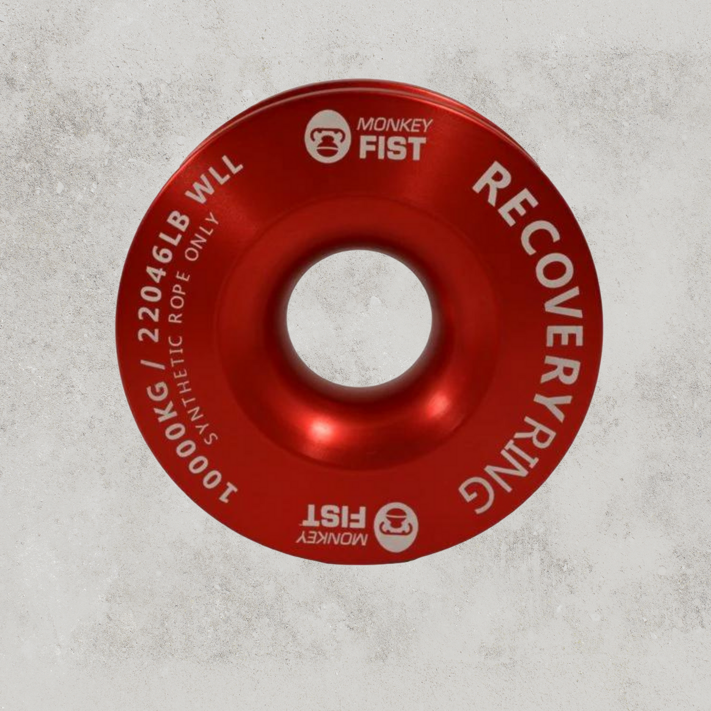 Carbon Monkey Fist Solid Recovery Ring Soft Shackle Pulley 10000kg