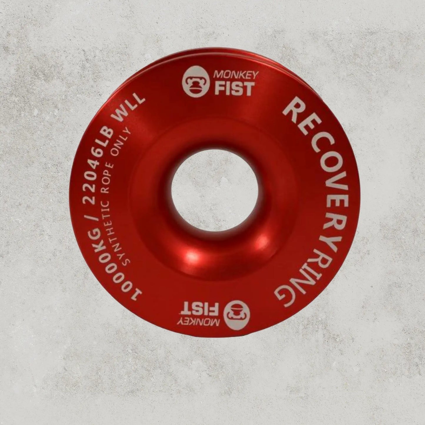Carbon Monkey Fist Solid Recovery Ring Soft Shackle Pulley 10000kg CARBON OFFROAD