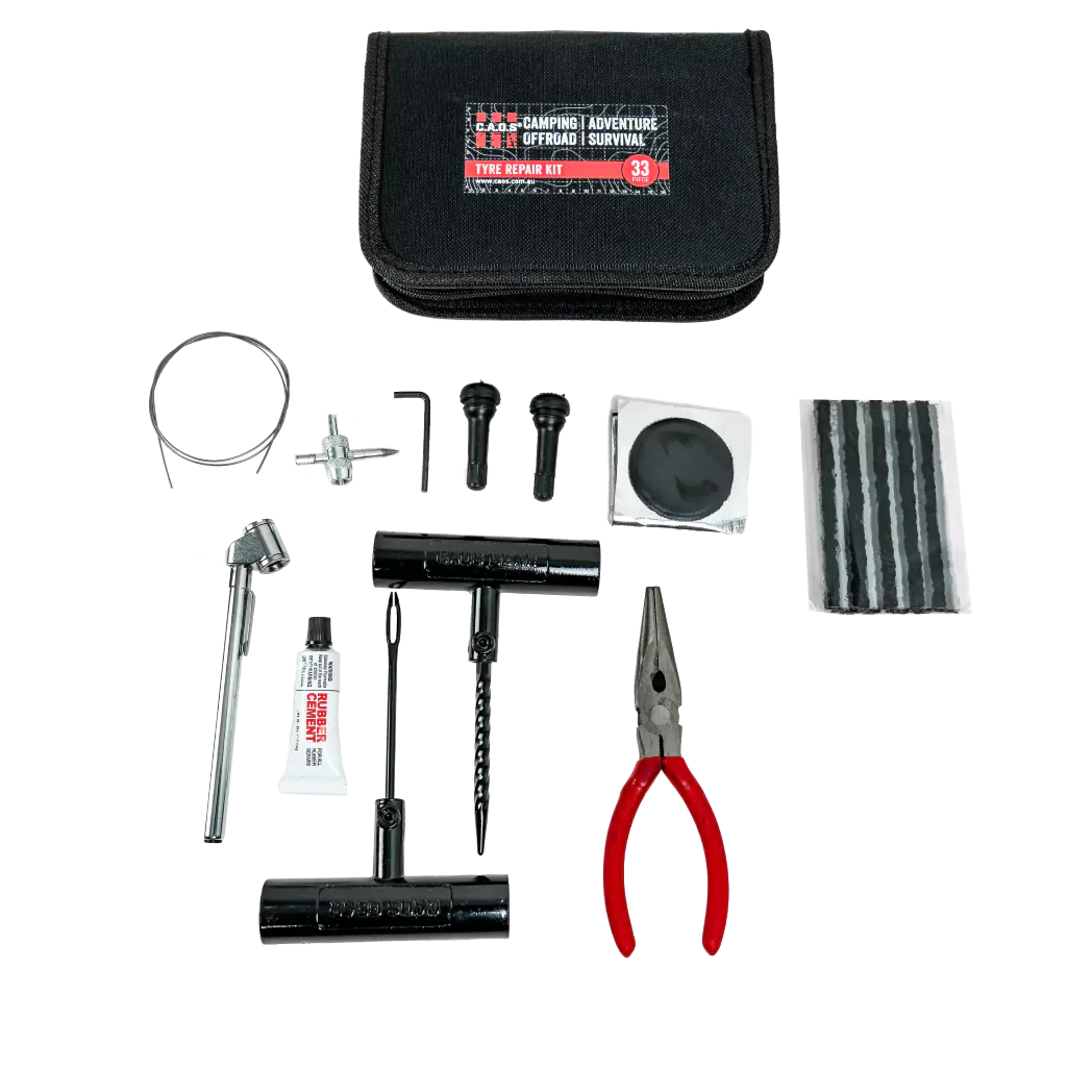 CAOS Tyre Repair Kit (Soft Case) 33pce