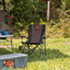 CAOS Folding Camp Chair - Brown & Black