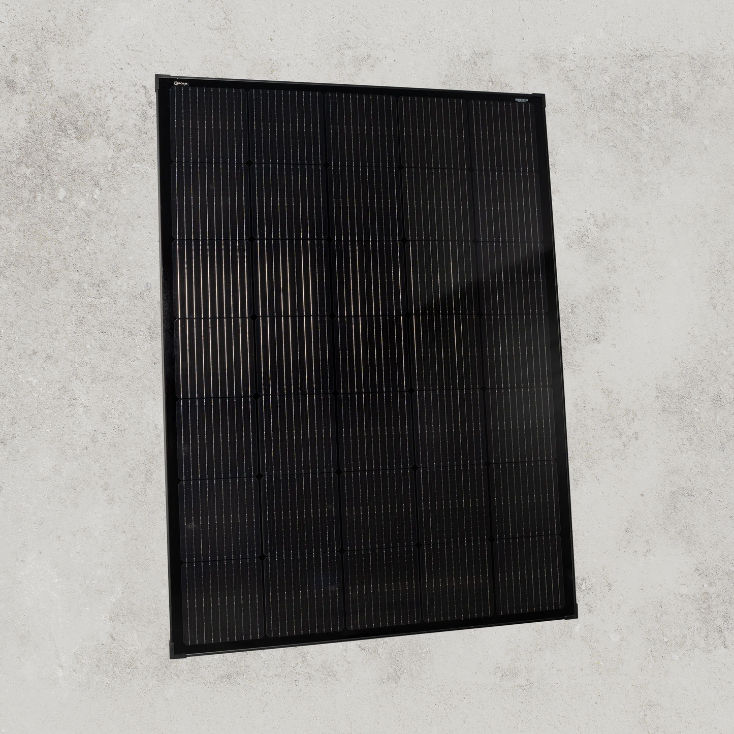 230W 12V Slimline Black Glass Solar Panel (20mm Frame)