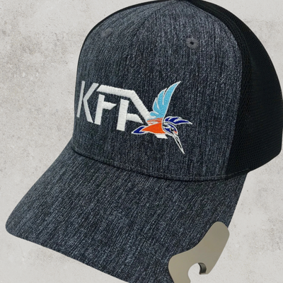 KFA cap with bottle opener - dark grey heather