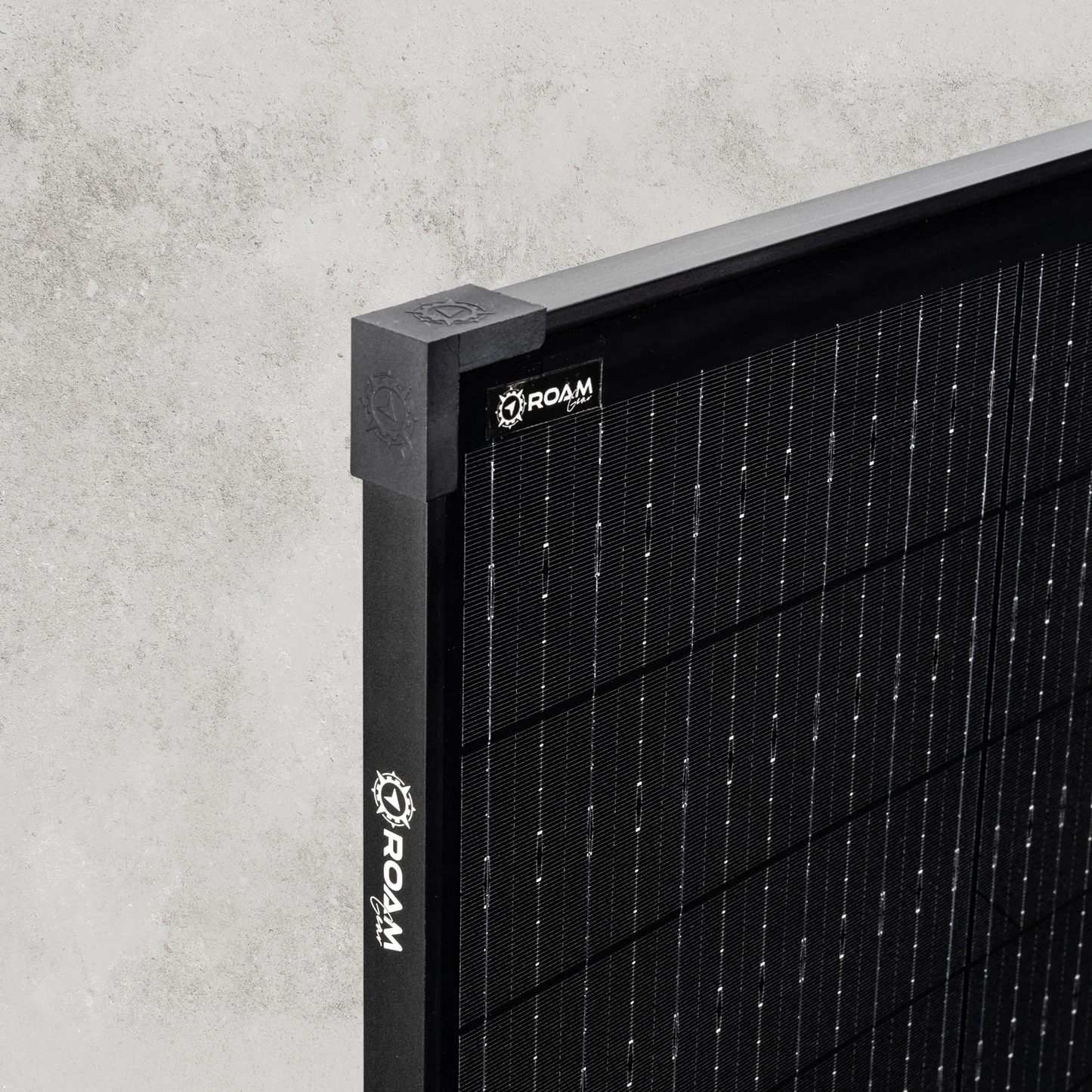 250W 12V Slimline Black Glass Solar Panel (20mm Frame)