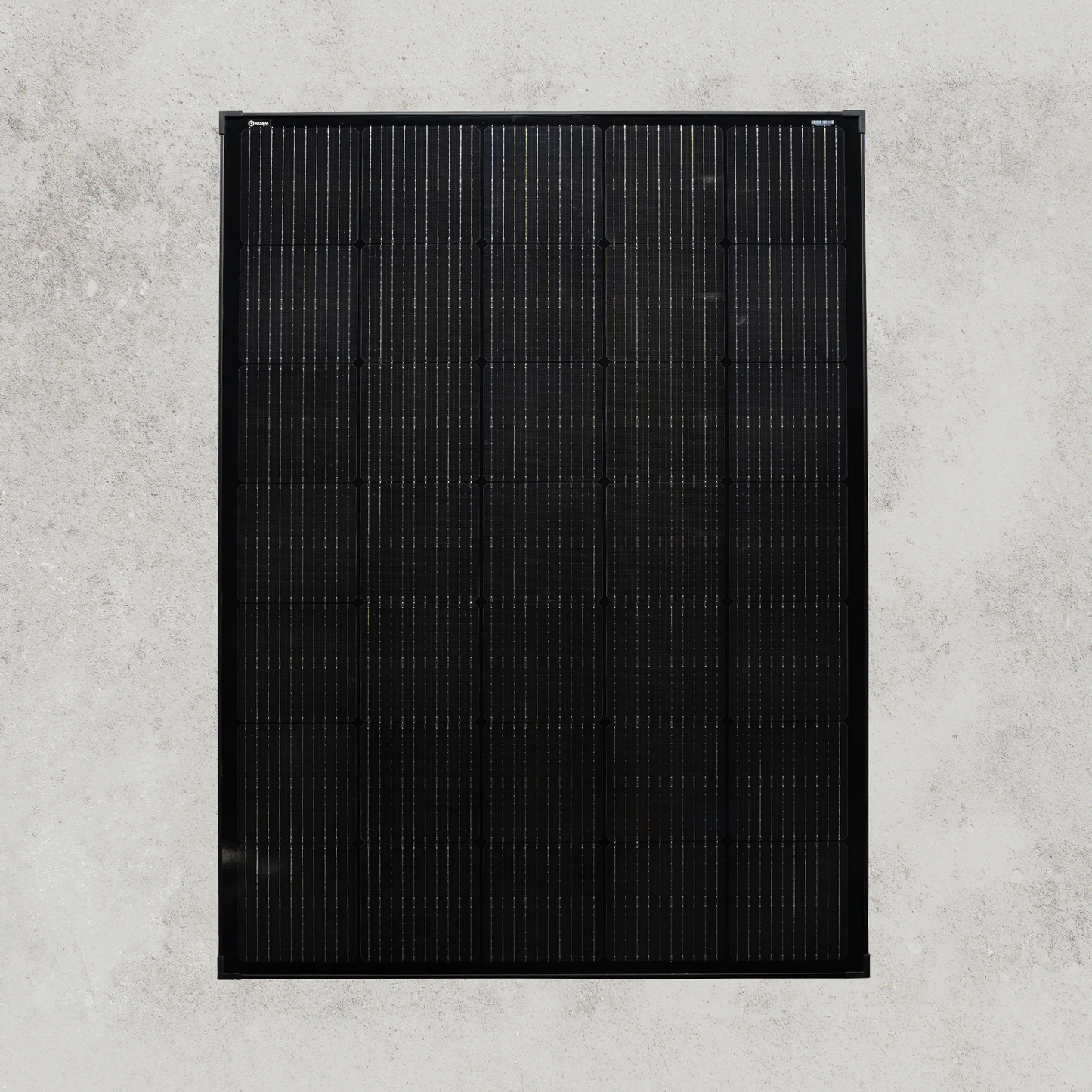 230W 12V Slimline Black Glass Solar Panel (20mm Frame)