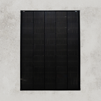 230W 12V Slimline Black Glass Solar Panel (20mm Frame)