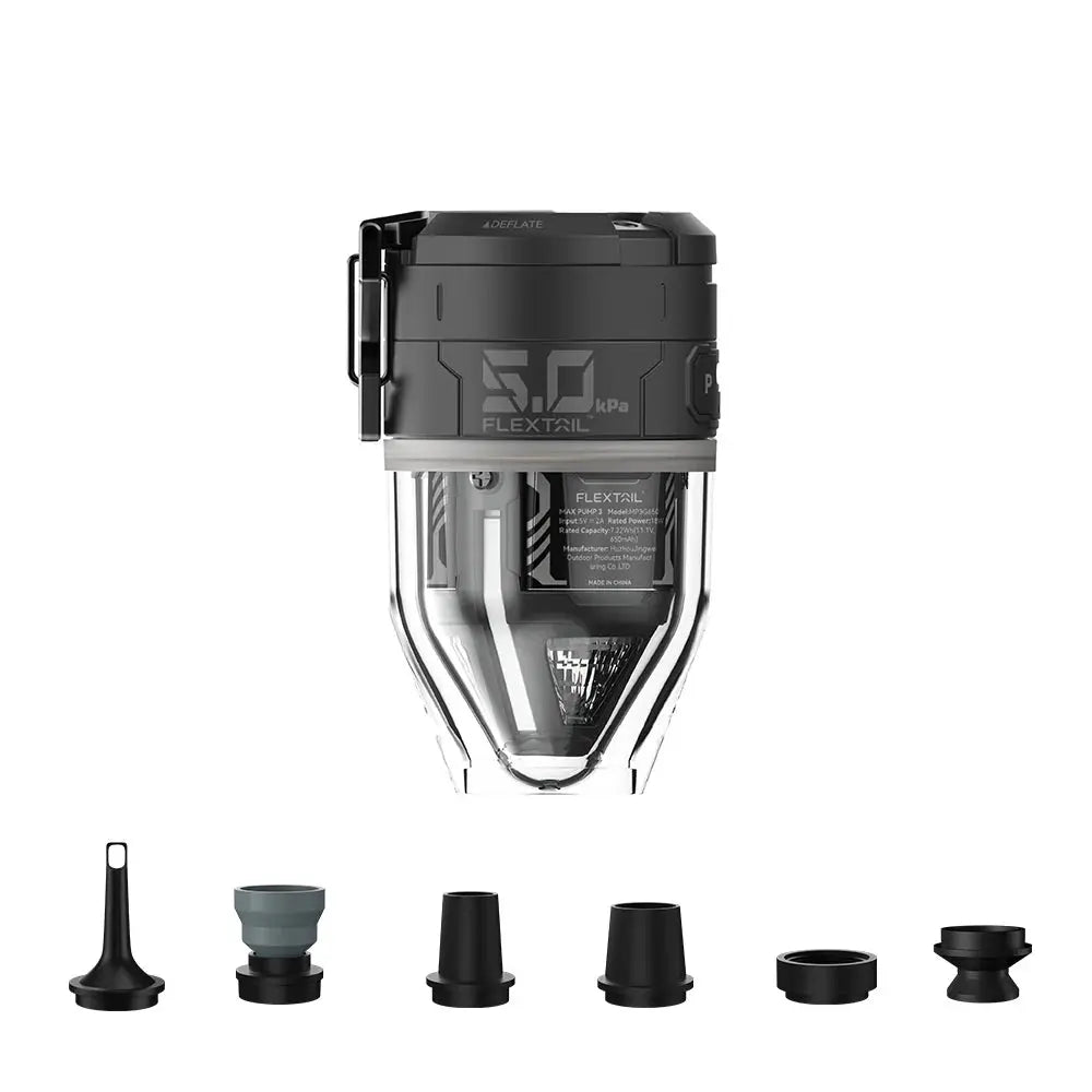 FLEXTAIL MAX PUMP 3 - High Speed 2-in-1 Rechargeable Air Pump FLEXTAIL