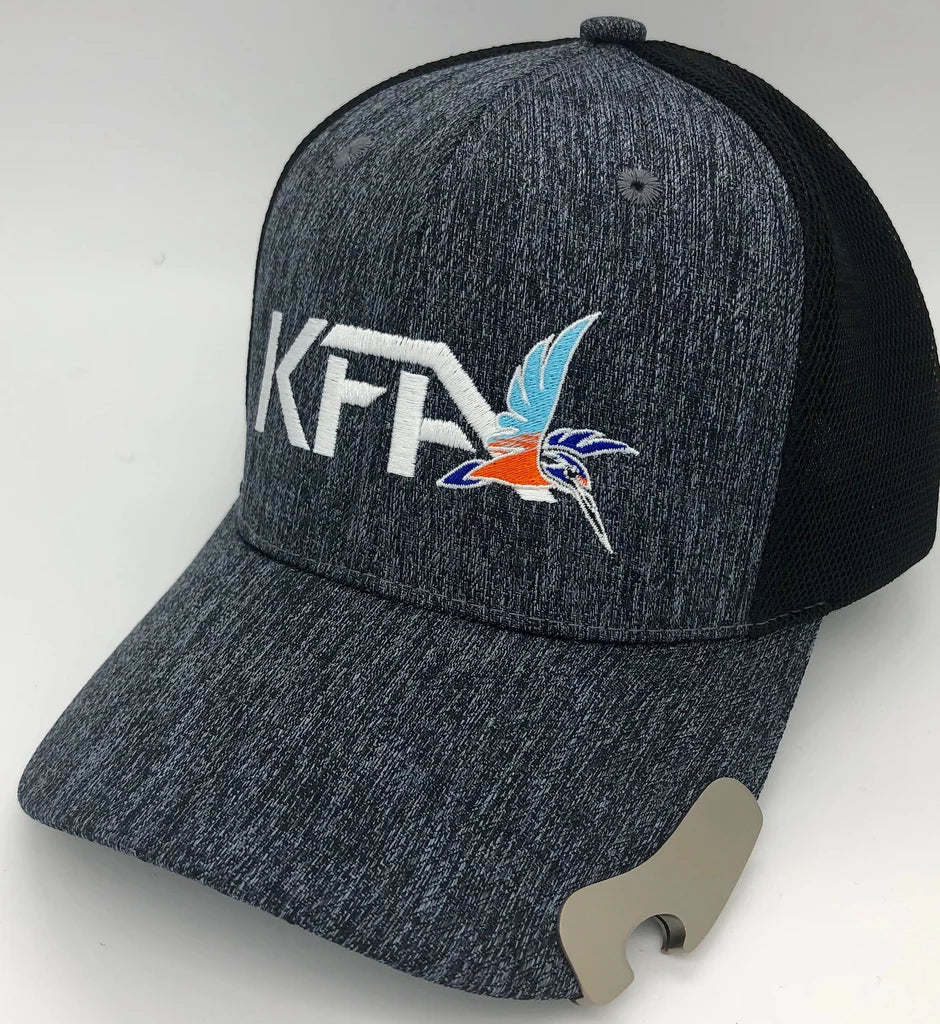 KFA cap with bottle opener - dark grey heather