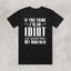 Idiot Brother Adventure Tee by No Lanes – Regular Fit 100% Cotton T-Shirt for Off-Road, 4WD & Outdoor Enthusiasts