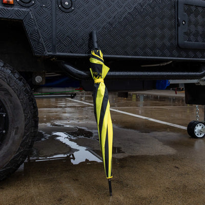 Bushwakka Umbrella Standard - Yellow & Black BUSHWAKKA ADVENTURE GEAR