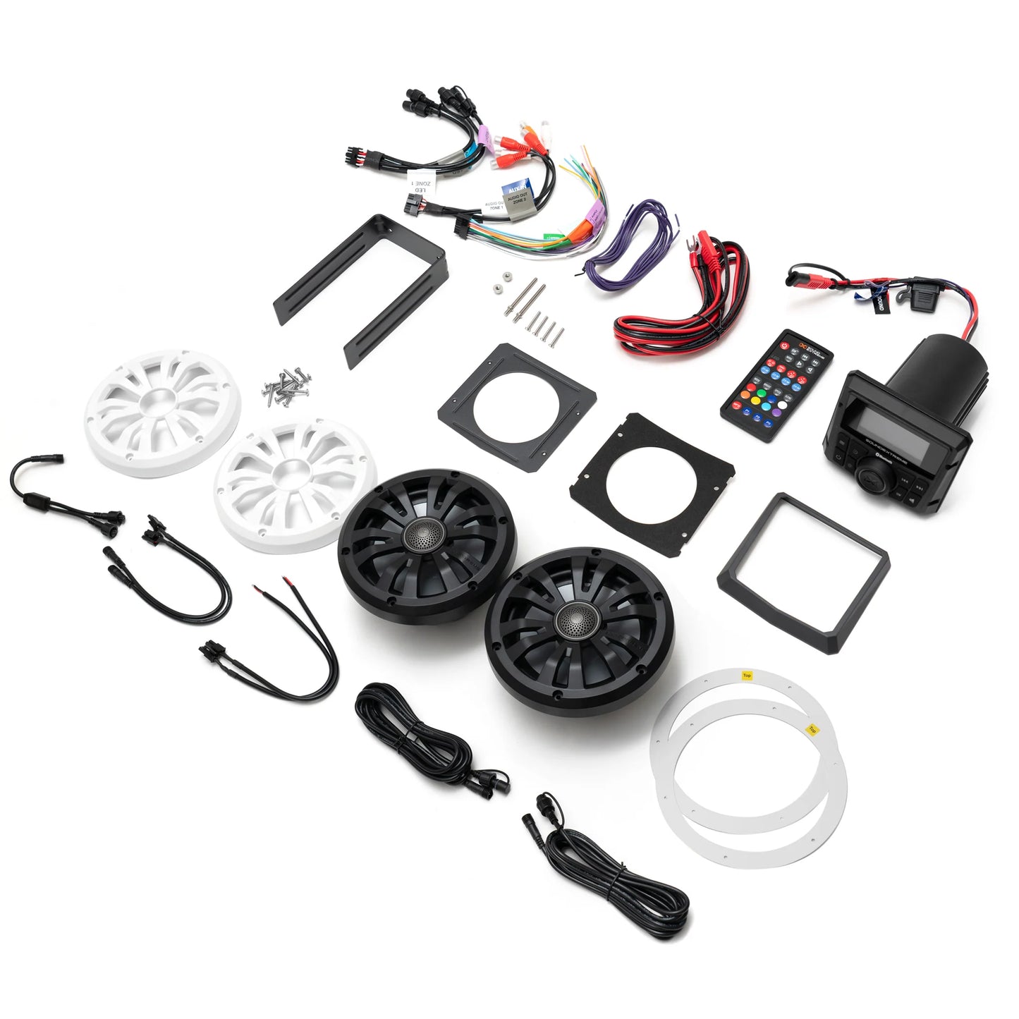 Marine Gauge Radio 6.5" Speaker Kit