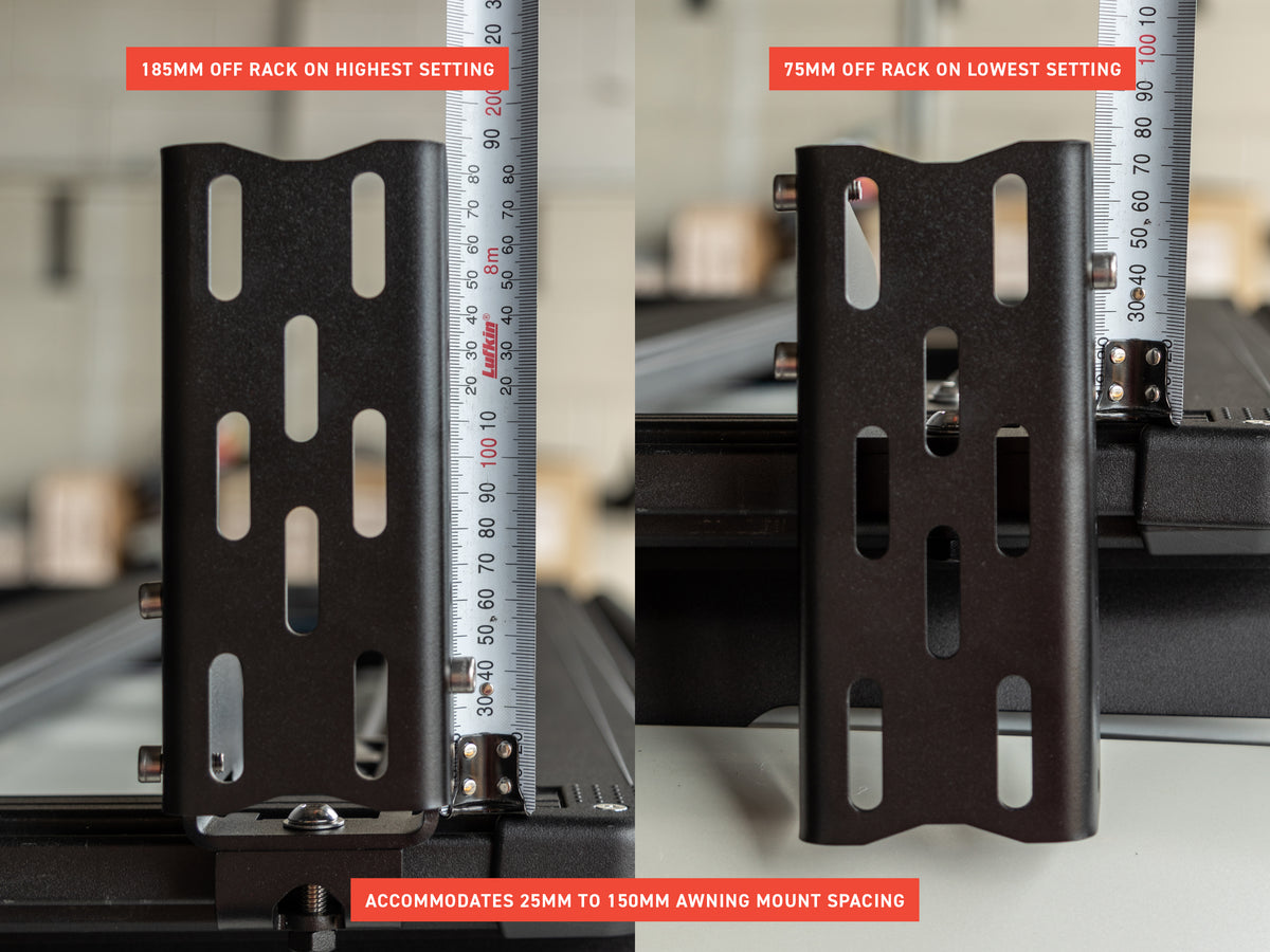 Universal 270 Degree Awning Bracket Set to suit ARB BASE Rack