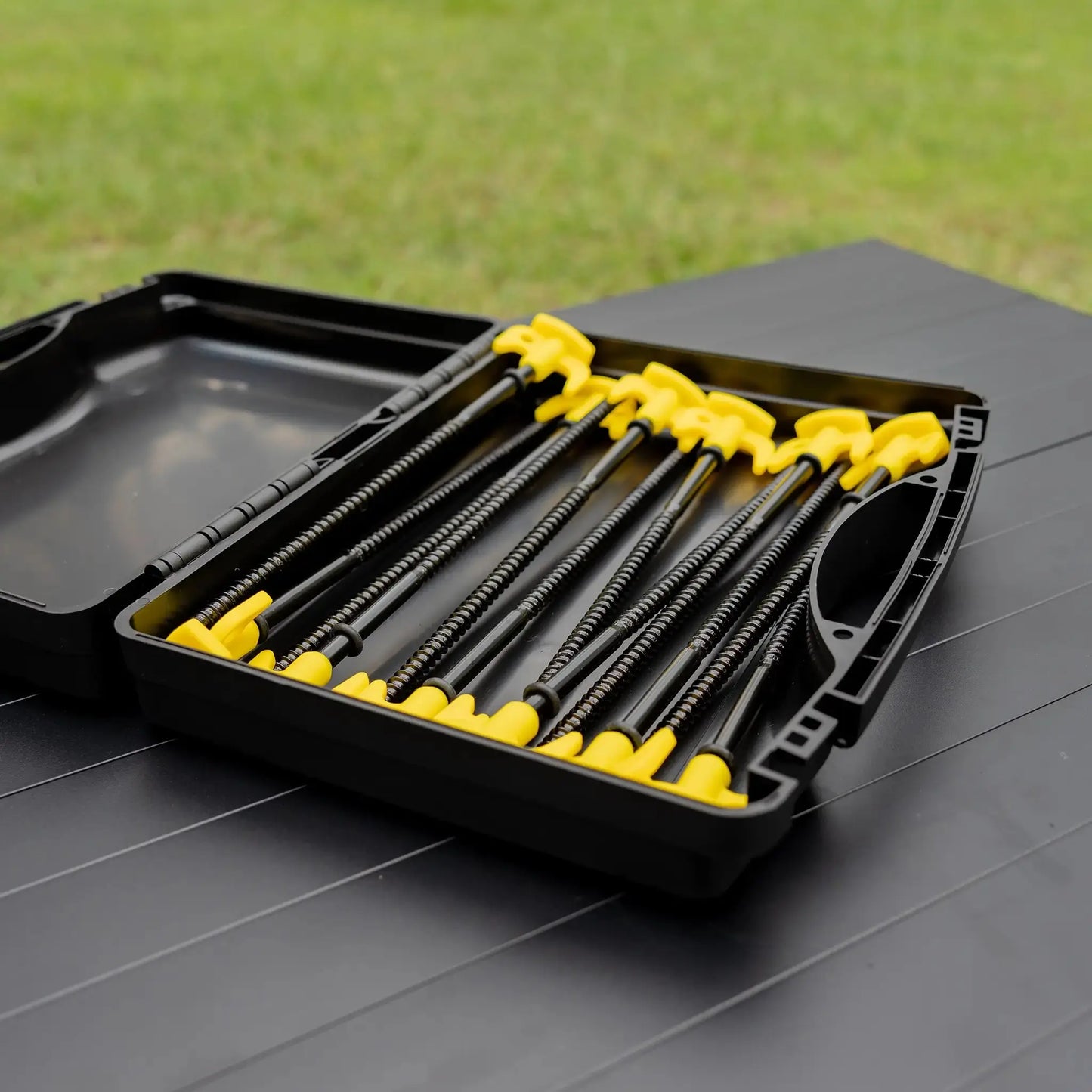 Screw You Spiral Ground Stake Pegs (12 Pack) BUSHWAKKA ADVENTURE GEAR