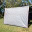 MEG Camper Awning Single Shade Cloth Wall 2200mm Drop