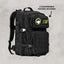 Tactical Backpack with Quick-Attach Patches