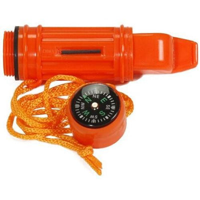 CAOS Survival 5-in-1 Whistle (Orange)