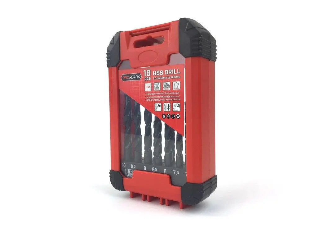 PROREADY 19 pcs Drill Set HSS PROREADY