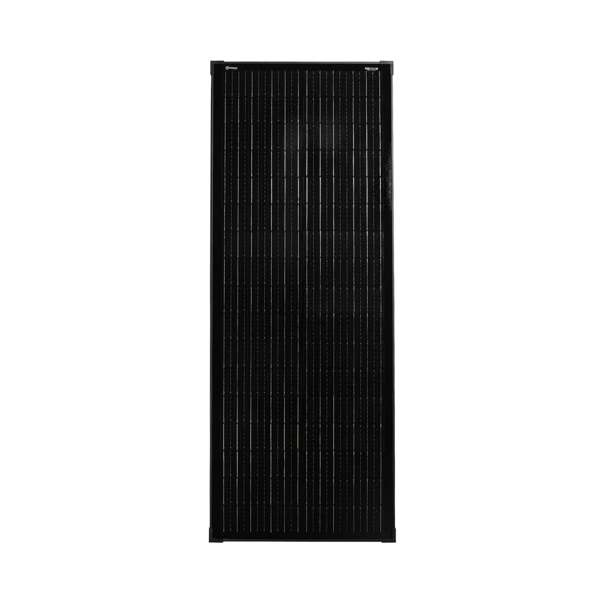 Roam Gear 100W 12V Slimline Black Glass Solar Panel (20mm Frame)