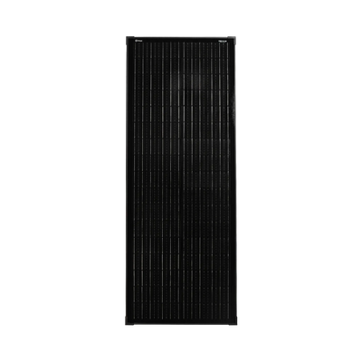 Roam Gear 100W 12V Slimline Black Glass Solar Panel (20mm Frame)