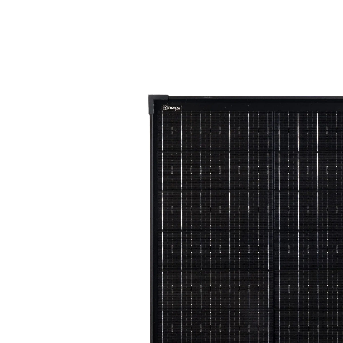 Roam Gear 250W 12V Slimline Black Glass Solar Panel (20mm Frame)