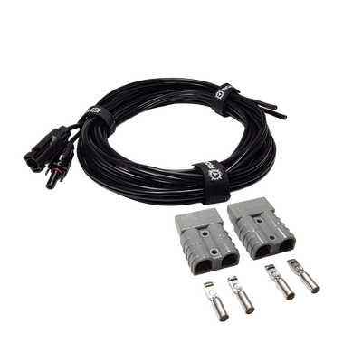 Roam Gear 6m Solar MC4 Extension Lead with 2 Loose Grey Anderson Plugs