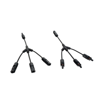 Roam Gear Solar MC4 3-to-1 Adaptors (Pair)